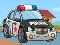 游戏警察汽车拼图在线