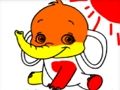 游戏大象涂色书在线