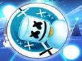 游戏Hop Ball 3D：Marshmello Tiles Road 上的跳舞球 在线