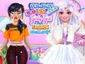 游戏Tomboy vs Girly Girl 时尚挑战 在线