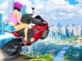 游戏坡道自行车跳跃 在线