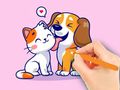 游戏图画书：狗和猫 在线