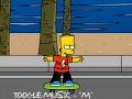 游戏Bart Simpson滑板 在线