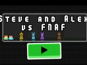 游戏史蒂夫和亚历克斯 vs Fnaf 在线