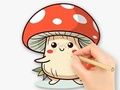 游戏着色书：蘑菇 在线