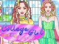 游戏女大学生着色装扮 在线