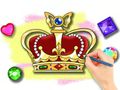 游戏着色书：皇家皇冠 在线