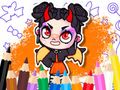 游戏涂色书：阿凡达世界可爱恶魔 在线