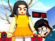 游戏拼图拼图：鱿鱼游戏与roblox 在线