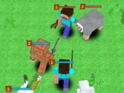 游戏Minecraft：创建一个怪物并打架！ 在线
