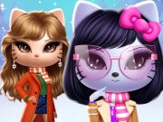 游戏小猫小队冬季打扮 在线