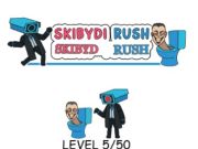 游戏Skibydi Rush 在线