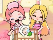 游戏拼图拼图：aha World Newborn＆Thimre 在线
