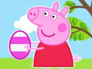 游戏拼图拼图：Peppa Pig复活节彩蛋 在线