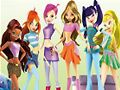 游戏Winx Club拼图集 在线