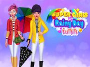 游戏超级女孩我的雨天服装在线