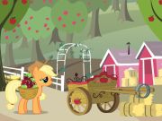 游戏我的小马驹Applejack的Apple Harvest在线