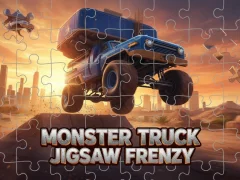 游戏Monster Truck Jigsaw Frenzy在线
