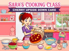 游戏Sara’s Cooking Class: Cherry Upside Down Cake在线