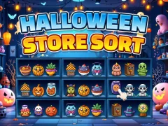 游戏Halloween Store Sort在线