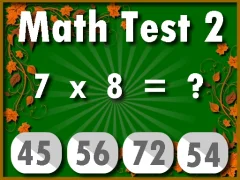 游戏Math Test 2在线