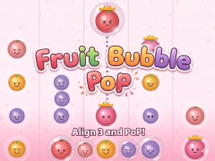 游戏Fruit Bubble Pop在线