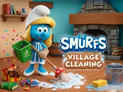游戏The Smurfs Village Cleaning在线