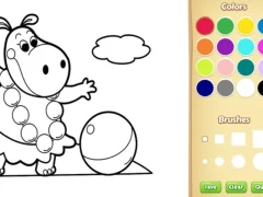 游戏Baby Farm Animals Coloring Book for Kids在线