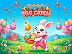 游戏Happy Egg Catch在线