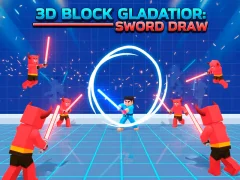 游戏3D Block Gladiator: Sword Draw在线