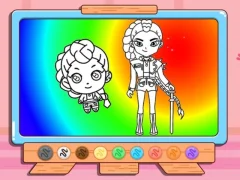 游戏Coloring Book: Kpop Rumi在线