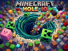 游戏Minecraft Hole IO在线