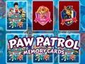 游戏Paw Patrol Memory Cards在线