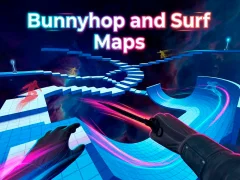 游戏Bunnyhop and Surf Maps在线