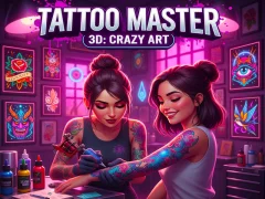游戏Tattoo Master 3D: Crazy Art在线