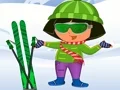 游戏Dora Ski Dress up在线
