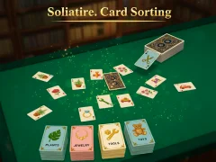 游戏Solitaire. Card Sorting在线