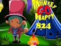 游戏Monkey Go Happy Stage 824在线