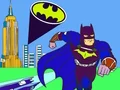 游戏Batman Cartoon Coloring在线
