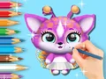 游戏Coloring Book: Cute Fluvsies在线