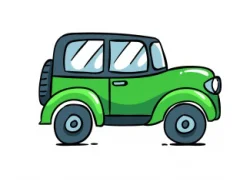 游戏Cartoon Cars Spot The Difference在线