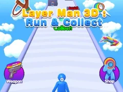 游戏Layer Man 3d Run Collect在线