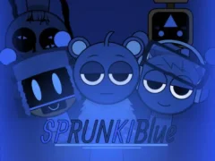 游戏Sprunki Blue Mod在线