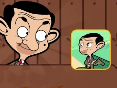 游戏Mr Bean Solve Puzzle在线