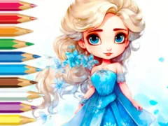 游戏Coloring Book: Frozen Princess在线