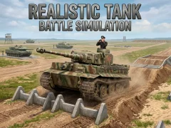 游戏Realistic Tank Battle Simulation在线