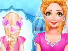 游戏Princess wedding hairstyle在线