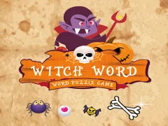 游戏Witch Word Halloween Puzzel Game在线