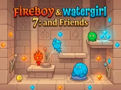 游戏Fireboy & Watergirl 7: and Friends在线