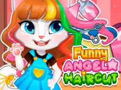 游戏Funny Angela Haircut在线